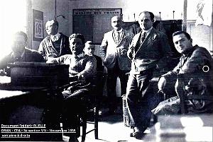 Oran- SDV- 6508- le Plateau 3e section CFA,mon Pere a droite, 1935 